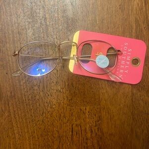 Simply Southern Elegant Light Rose Gold Blue Light Glasses